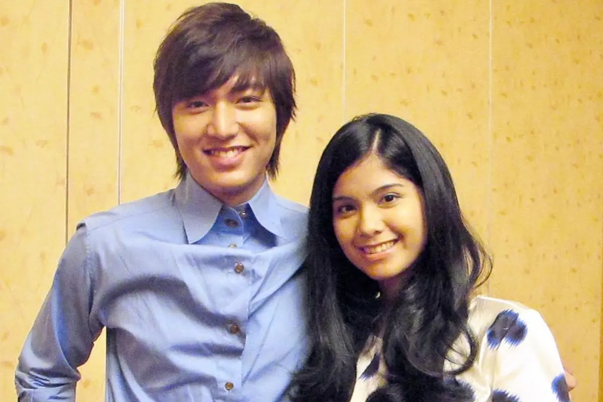 Annisa Pohan dan Lee Min Ho. (Foto: Instagram @annisayudhoyono)