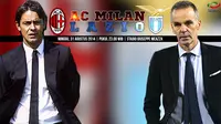 AC Milan vs Lazio (Liputan6.com/Ari Wicaksono)