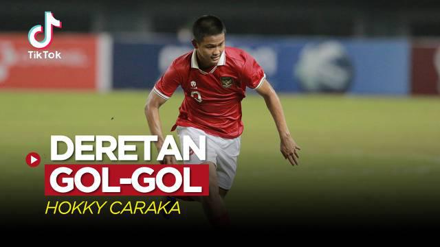 Berita video TikTok Bola, deretan gol-gol Hokky Caraka ke gawang Brunei Darussalam saat Timnas Indonesia U-19 di Piala AFF U-19 2022.