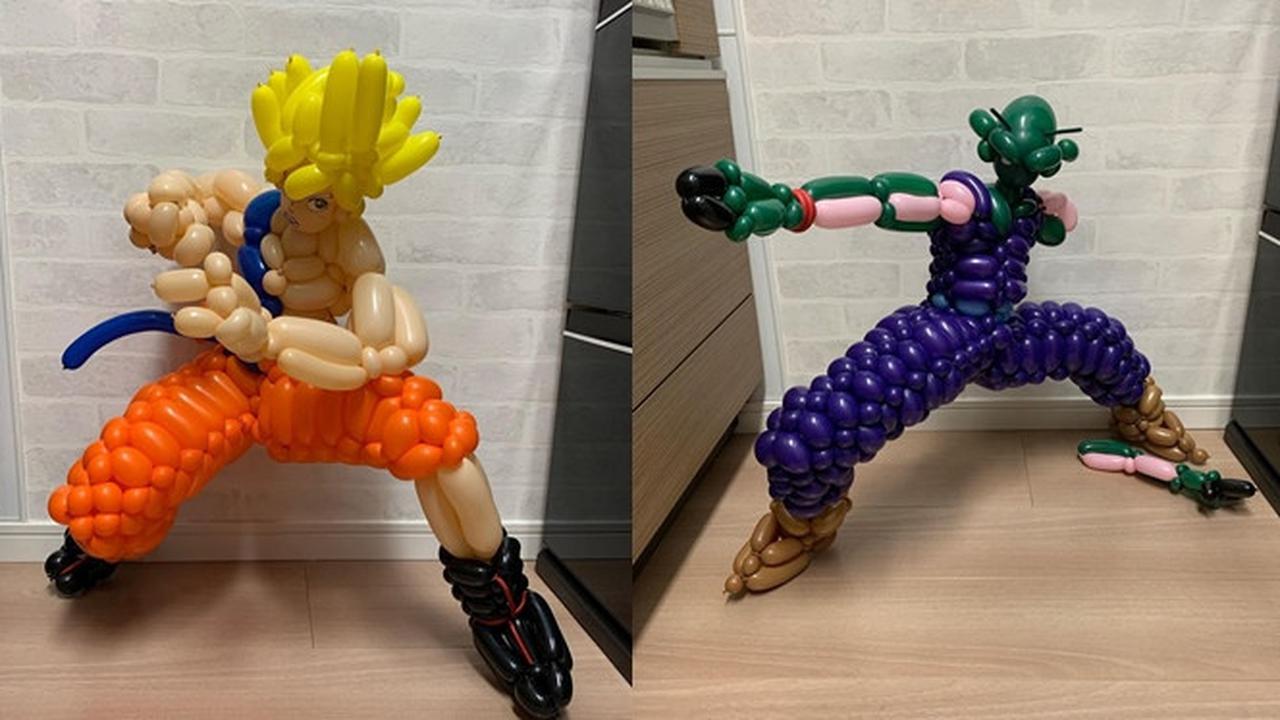 6 Kreasi Seni Balon Anime Dragon Ball Ini Unik, Bikin Takjub