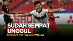 Thumbnail cover video Highlights Singapura Vs Timnas Indonesia, semifinal leg 1 Piala AFF 2020, Rabu (22/12/2021) (Foto: AFP/Roslan Rahman)