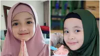 5 Anak Artis yang Menggemaskan Menggunakan Hijab. (Sumber; Instagram @queenarsy / @kana.sybilla)