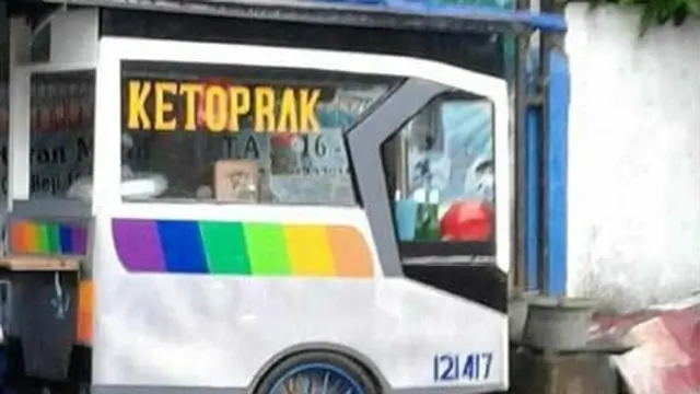 6 Gerobak Jualan Ini Bentuknya Nyeleneh Banget, Pembeli Tepuk Jidat