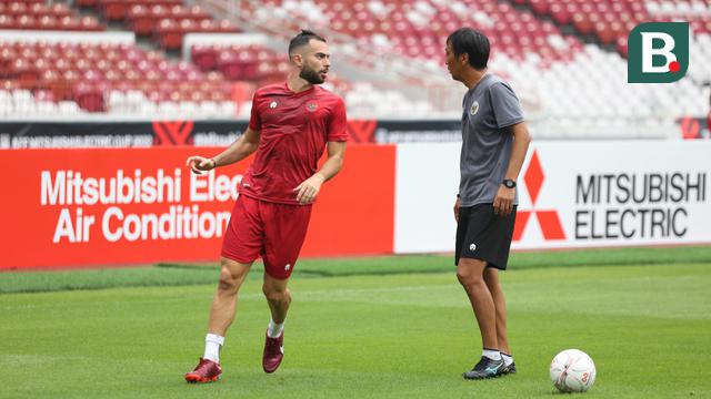 Official Training Timnas Indonesia di Piala AFF 2022