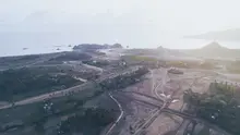 Sirkuit Mandalika yang akan menjadi venue MotoGP Indonesia sedang dalam tahap pengerjaan. (Mandalika Grand Prix Association)