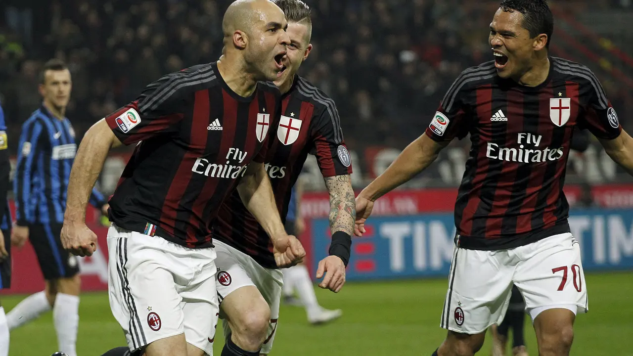 AC Milan vs Inter Milan (Reuters)