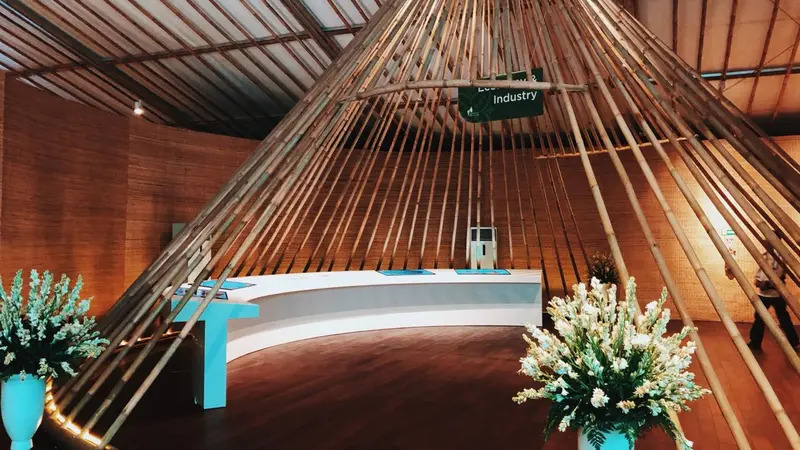 Penampakan Indonesia Pavilion di Bali