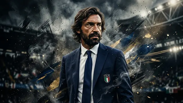 Ilustrasi Andrea Pirlo