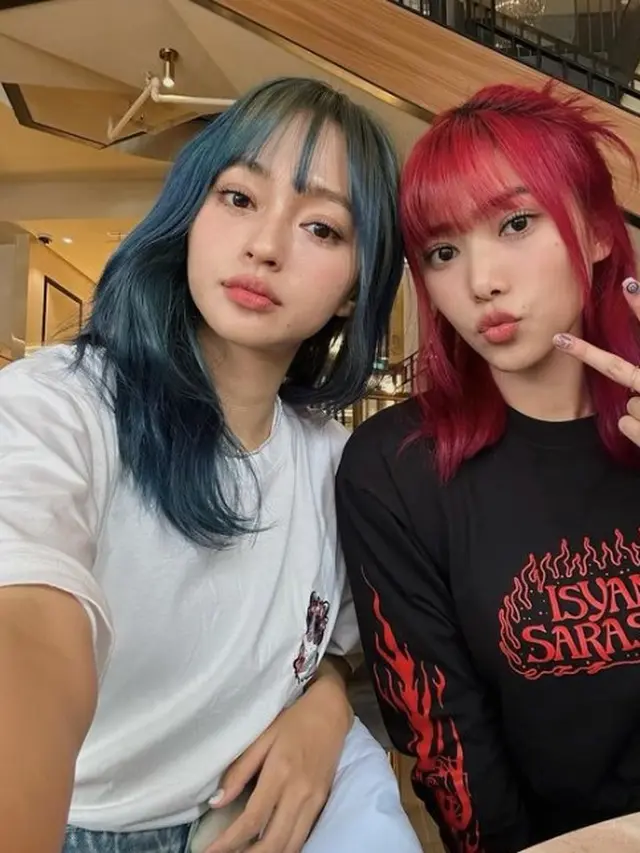 Indahkus dan Isyana Sarasvati (Instagram/isyanasarasvati)