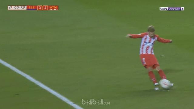 Berita video highlights Copa del Rey 2017-2018, Lleida vs Atletico Madrid, dengann skor 0-4. This video presented by BallBall.
