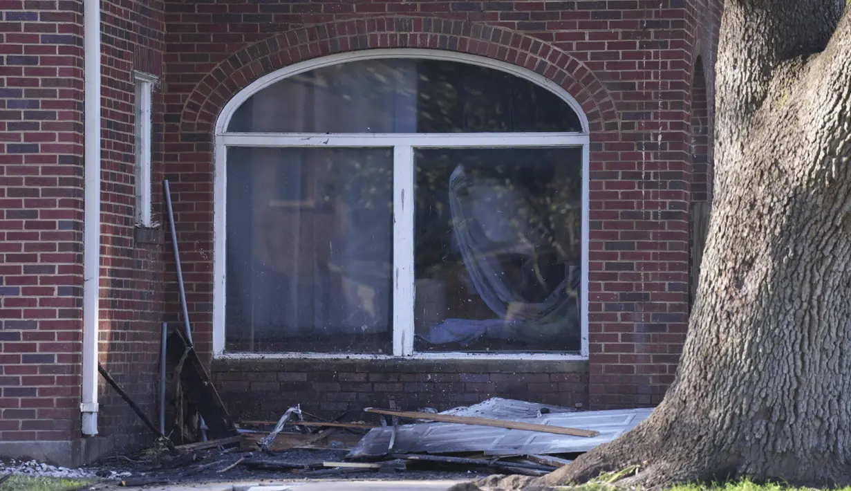 Keluarga Beyonce membeli rumah di 2414 Rosedale pada 1981 dengan 64 ribu dolar AS dan tinggal di sana sampai Beyonce berusia sekitar 5 tahun. Rumah itu mulai dijual pada 2019. (Elizabeth Conley/Houston Chronicle via AP)
