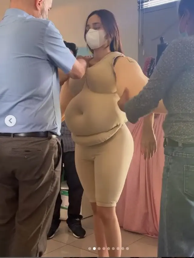 Syifa Hadju berubah jadi gadis gemuk di film 200 Pounds Beauty (Foto: instagram syifahadju)