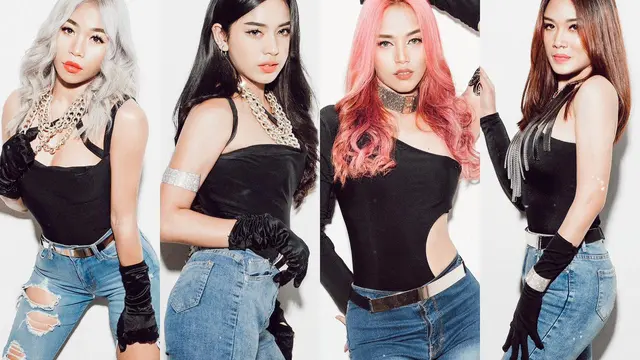Girlband Pinkprint Team. (Foto: Dok. Tim Pinkprint Team)