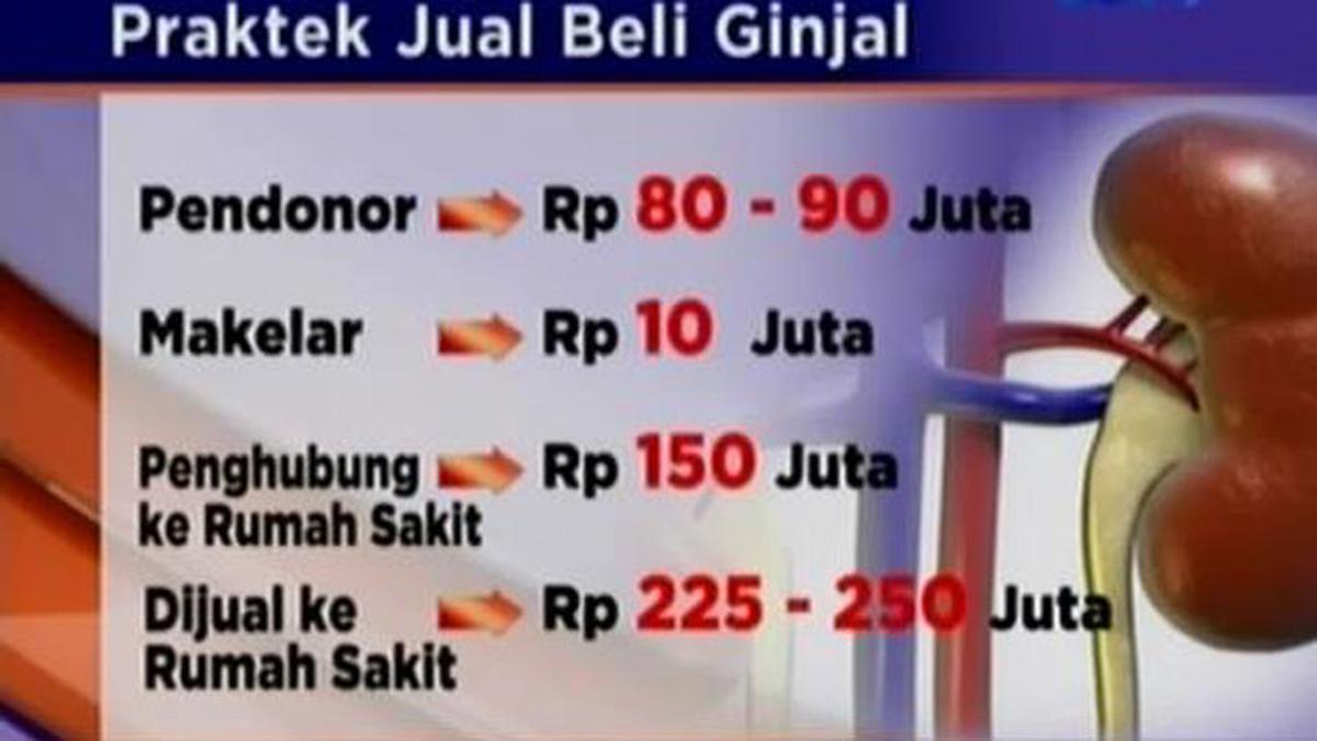 VIDEO Penjualan Ginjal di Indonesia Sudah Berlangsung Lama News