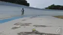 Penampakan Stadion balap sepeda Velodrome GOR Rawamangun, Jakarta, Jumat (15/5/2015). Rencananya Pemprov DKI Jakarta akan merehab Velodrome dengan anggaran mencapai Rp 400 Miliar. (Liputan6.com/Herman Zakharia)