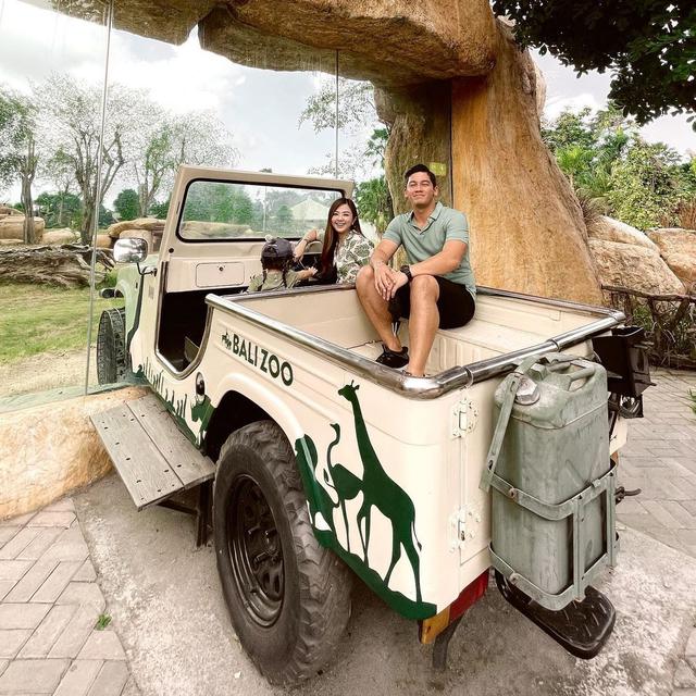 6 Momen Liburan Samuel Zylgwyn dan Franda di Bali Zoo, Nikmati Rekreasi Keluarga