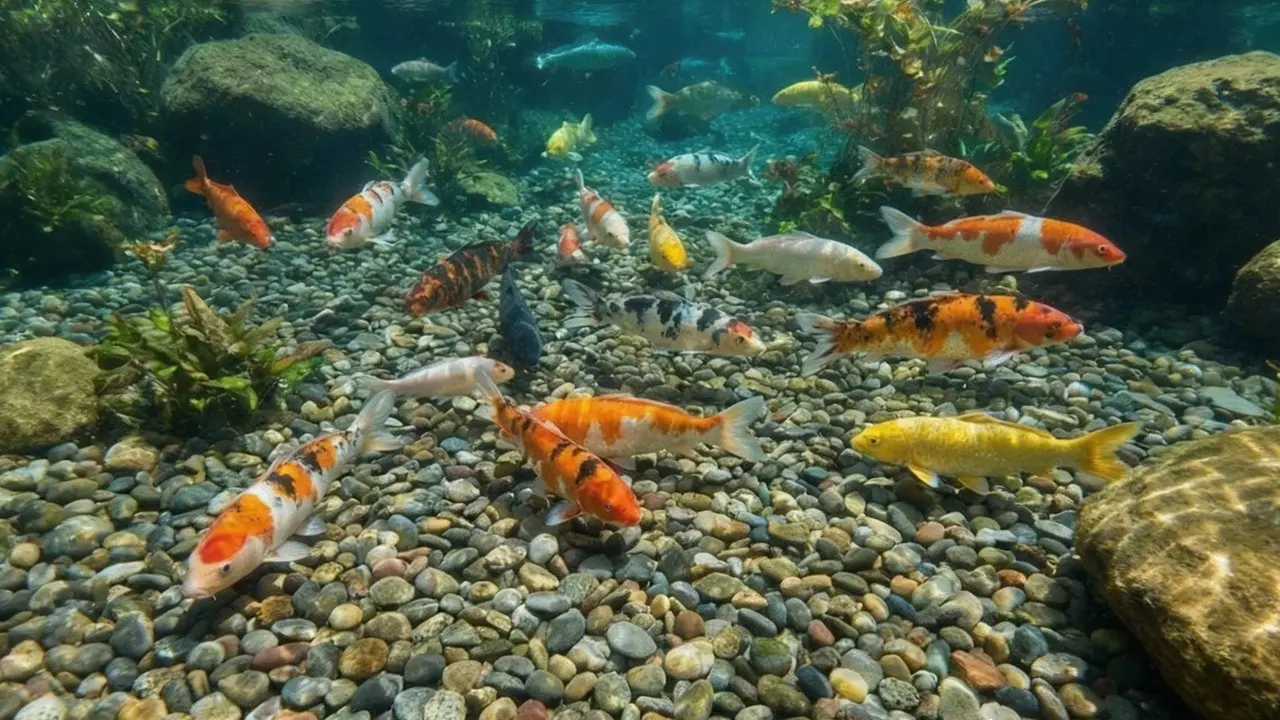 Pasir Atau Kerikil Yang Paling Baik Sebagai Dasar Kolam Ikan?