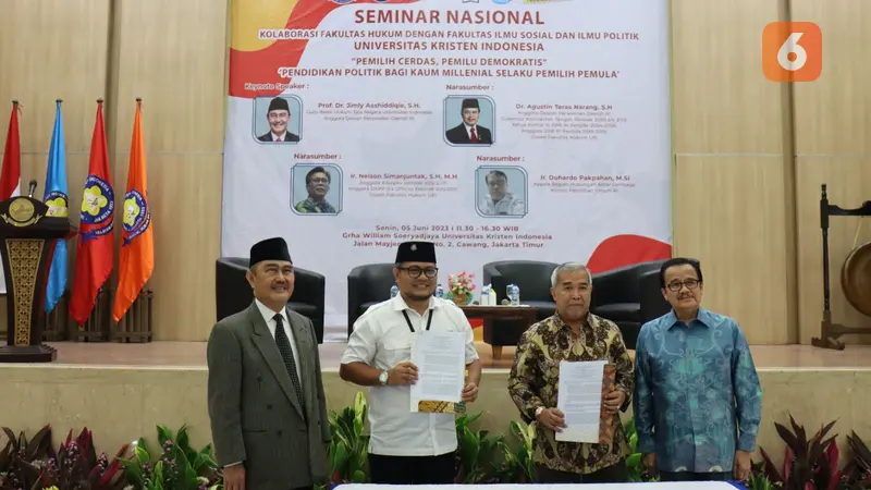 Seminar nasional yang digelar Universitas Kristen Indonesia