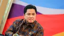Erick Thohir mengungkap bahwa pencabutan peraturan itu diambil sebagai bagian dari upaya menyederhanakan regulasi dan meningkatkan efektivitas. (Bola.com/Bagaskara Lazuardi)
