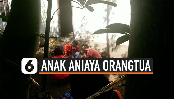 VIDEO: Anak Aniaya Ayah Kandung Hingga Tewas