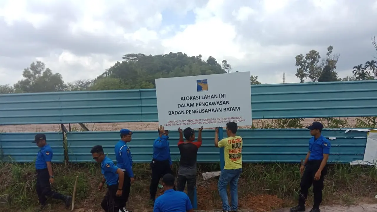 BP Batam Tertibkan Pembatalan Alokasi Lahan Bagi Perusahaan yang Tidak Komitmen