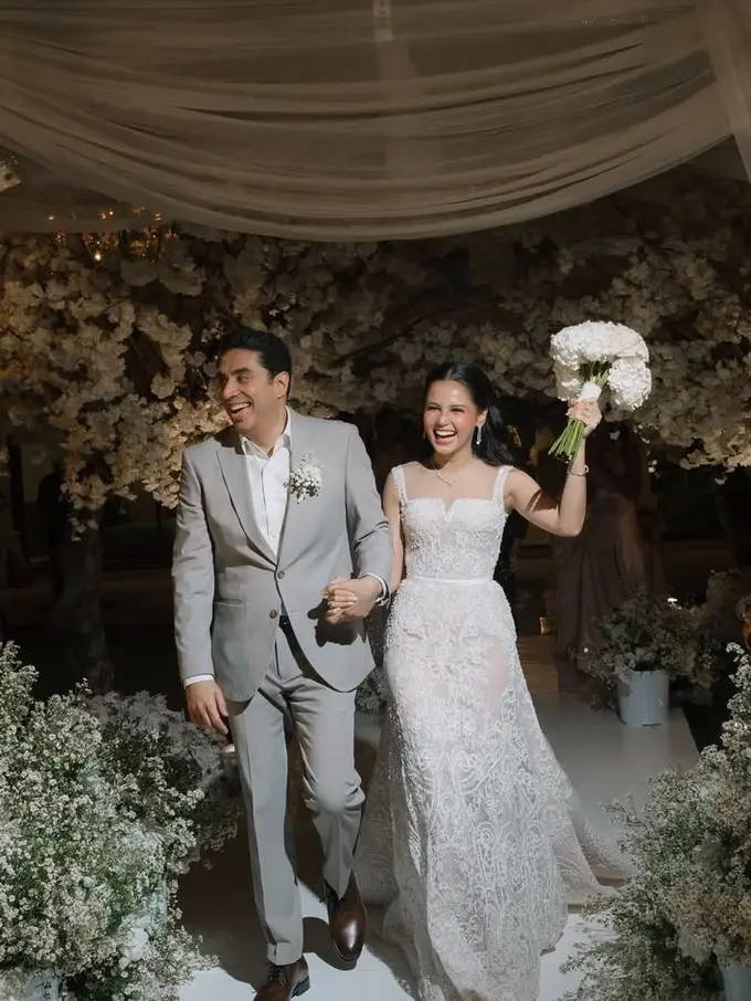 Gaya Elegan bak Princess ala Pemeran Kaluna, Yunita Siregar Resmi Dinikahi di Momen Valentine 2025