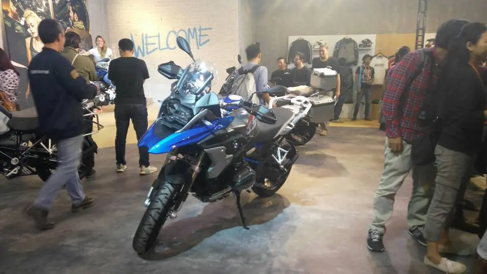 Model baru BMW Motorrad di IIMS 2017