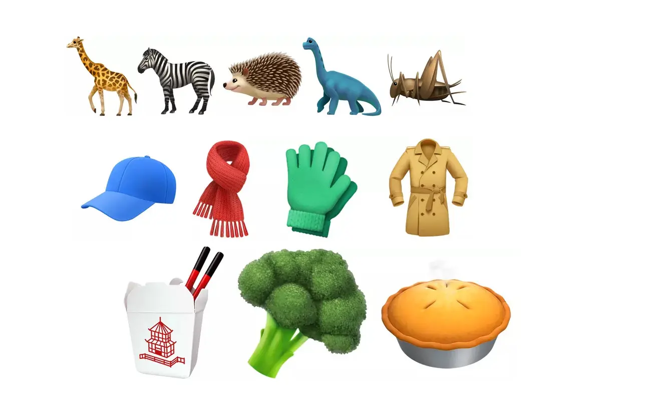 Beberapa emoji baru yang akan hadir pada update iOS 11.1 (Sumber: The Verge)