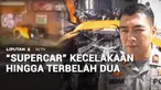 Kecelakaan tunggal melibatkan "supercar" di Sukoharjo, Jawa Tengah. Mobil "sport" premium itu mengalami kerusakan fatal hingga bodi mobil terbelah menjadi dua bagian.
