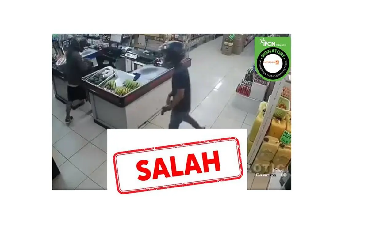 Cek Fakta video perampokan di Medan