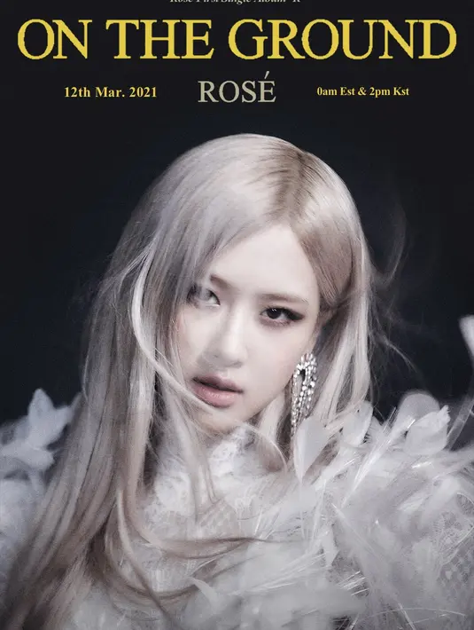 Teaser proyek solo Rose Blackpink. (YG Entertainment via Soompi)