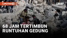 Tertimbun Selama 68 Jam, 2 Orang Anak Berhasil Diselamatkan Dari Runtuhan Gedung Gempa Turki