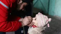 Horor Polio di Tengah Perang Suriah, 17 Anak Menderita Lumpuh