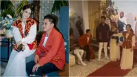 Momen Putri Isnari dan Abdul Azis hadiri acara fashion. (sumber: Instagram/manisgraphy_/puzislovers_jateng)