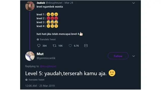 Curhat Tentang Level Ngambek Wanita, Kaum Pria Harus Waspada
