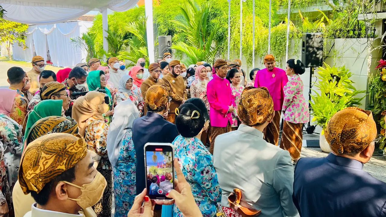 Kaesang Pangarep Jalani Prosesi Sungkeman dan Siraman Jelang Pernikahan