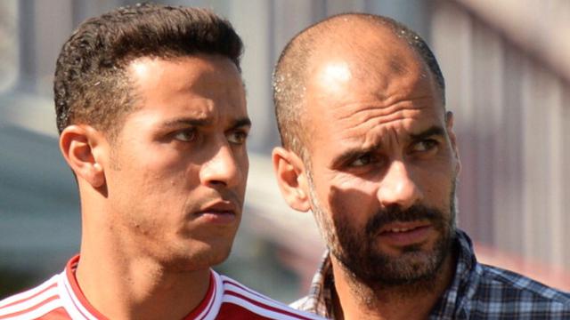 thiago - josep guardiola