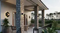 7 Desain Teras Rumah Kampung dengan Pilar Minimalis Kekinian, Transformasi Elegan untuk Hunian Asri