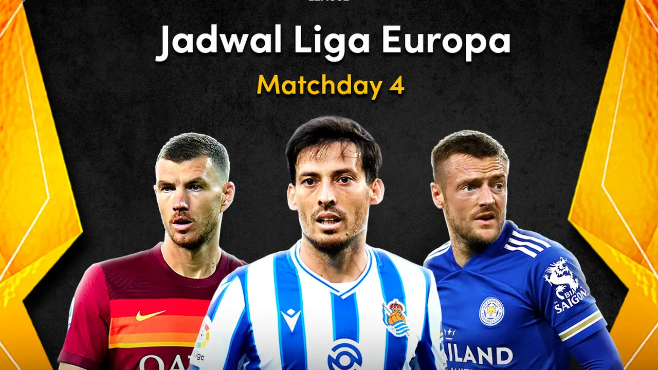 Jadwal Liga Europa matchday 4 di Vidio