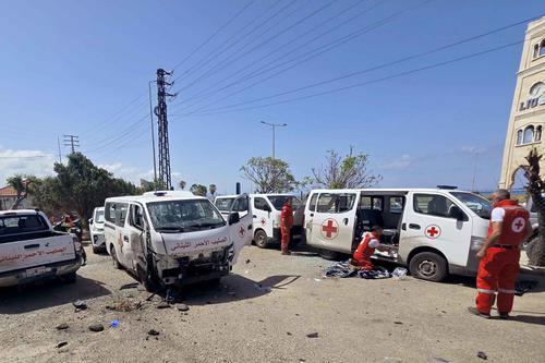 Serangan Udara Israel Hantam Markas Palang Merah Lebanon