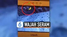 MUNCUL WAJAH SERAM SAAT BAYI INI TERTIDUR LELAP