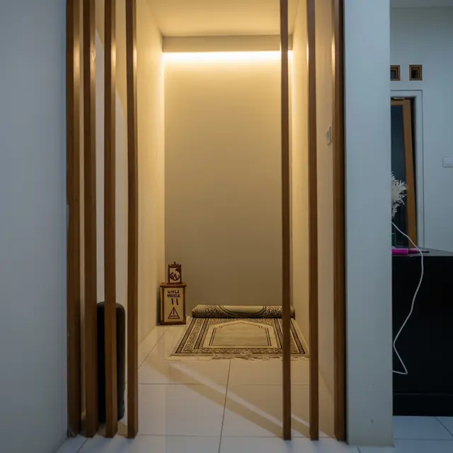 9 Desain Mushola Ukuran 1x1 di Dalam Rumah, Hadirkan Ketenangan Ibadah