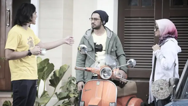 Reza Rahardian-Bella dan Vino G Bastian