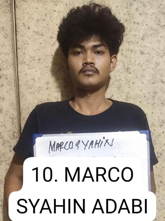 Identitas tahanan kabur MARCO SYAHIN ADABI