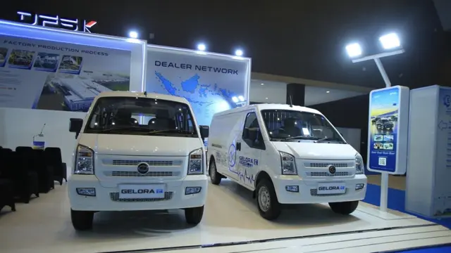 Varian DFSK Gelora E Blind Van dan Minibus di PEVS 2026