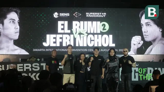 Foto: El Rumi dan Jefri Nichol Tebar Psywar Jelang Bentrok di Superstar Knockout Volume 3