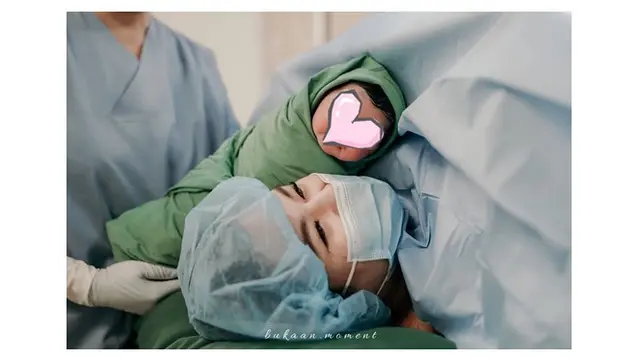 6 Potret Persalinan Anak Kedua Eriska Rein, Melahirkan Tepat di Hari Ultah