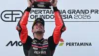 Marco Bezzecchi Juara MotoGP Indonesia 2026, Aprilia Kuasai Podium Mandalika