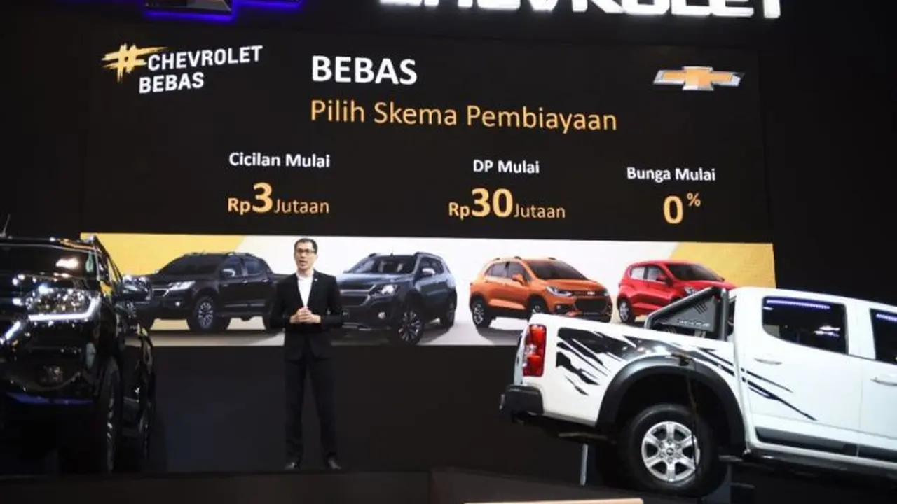 Chevrolet Tawarkan Program kredit Rp 3 Jutaan Per Bulan (Arief A / Liputan6.com)