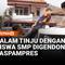 Presiden RI Prabowo Subianto mengunjungi SMP Negeri 111 Jakarta di Palmerah, Jakarta Barat, dalam rangka meninjau program Makan Bergizi Gratis (MBG) meninggalkan momen hangat dan berkesan bagi para siswa.
